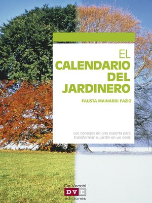cover image of El calendario del jardinero